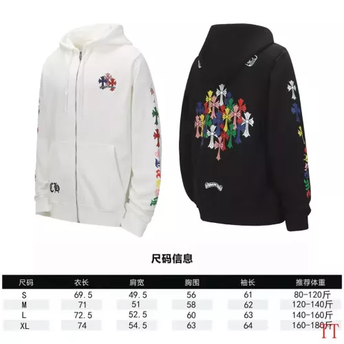 Replica Chrome Hearts Hoodies Long Sleeved For Unisex #1384136 $56.00 USD for Wholesale