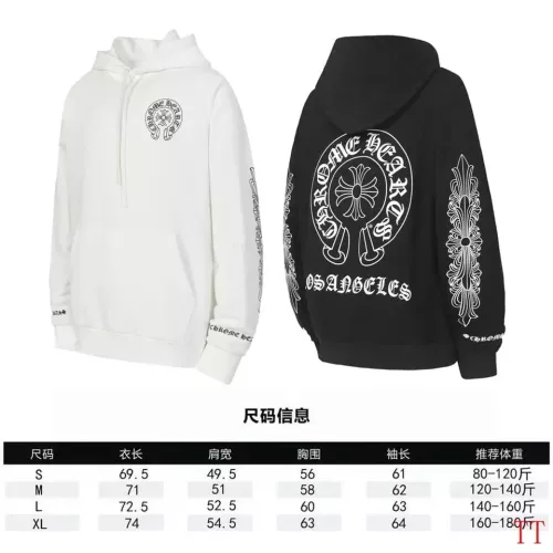 Replica Chrome Hearts Hoodies Long Sleeved For Unisex #1384151 $52.00 USD for Wholesale