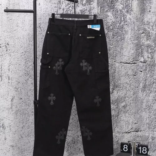 Replica Chrome Hearts Jeans For Men #1384171 $68.00 USD for Wholesale