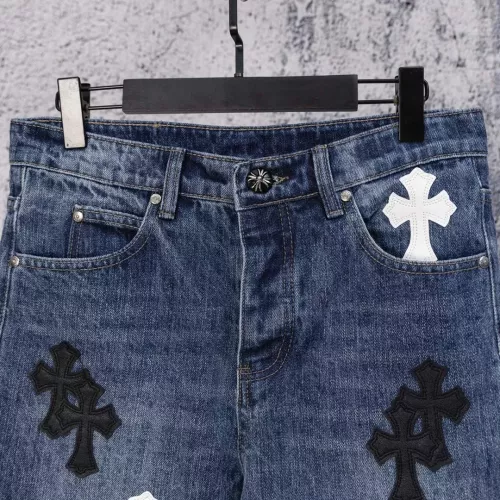 Replica Chrome Hearts Jeans For Men #1384173 $64.00 USD for Wholesale