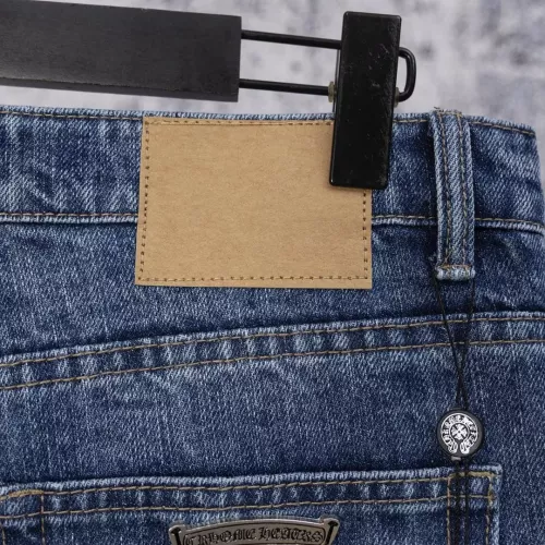 Replica Chrome Hearts Jeans For Men #1384173 $64.00 USD for Wholesale