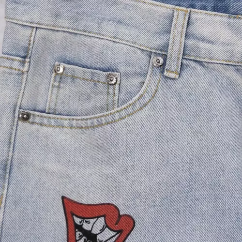 Replica Chrome Hearts Jeans For Men #1384176 $64.00 USD for Wholesale