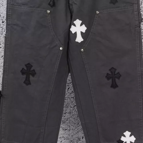 Replica Chrome Hearts Jeans For Men #1384177 $68.00 USD for Wholesale