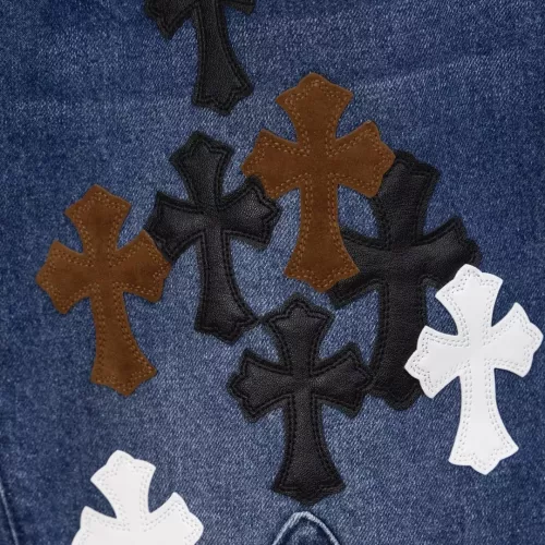 Replica Chrome Hearts Jeans For Men #1384180 $64.00 USD for Wholesale