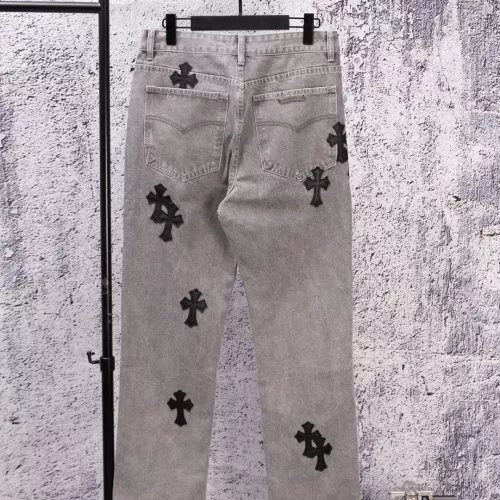 Replica Chrome Hearts Jeans For Men #1384194 $56.00 USD for Wholesale