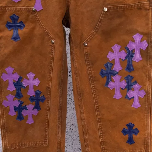 Replica Chrome Hearts Jeans For Men #1384209 $68.00 USD for Wholesale