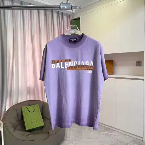 Wholesale Balenciaga T-Shirts Short Sleeved For Unisex #1384232 $45.00 USD, Wholesale Quality Replica Balenciaga T-Shirts