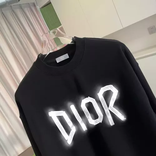 Replica Christian Dior Hoodies Long Sleeved For Unisex #1384254 $52.00 USD for Wholesale