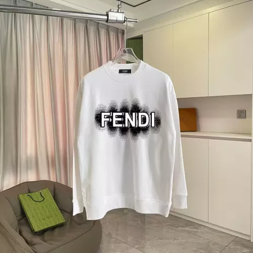 Wholesale Fendi Hoodies Long Sleeved For Unisex #1384256 $52.00 USD, Wholesale Quality Replica Fendi Hoodies