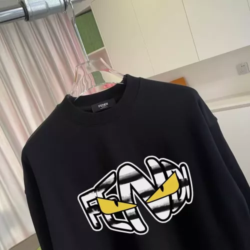 Replica Fendi Hoodies Long Sleeved For Unisex #1384260 $52.00 USD for Wholesale