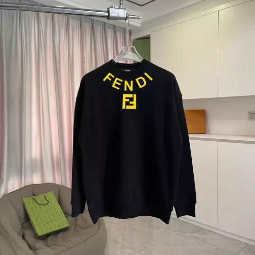 Wholesale Fendi Hoodies Long Sleeved For Unisex #1384262 $52.00 USD, Wholesale Quality Replica Fendi Hoodies