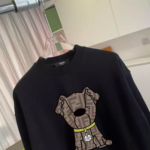 Replica Fendi Hoodies Long Sleeved For Unisex #1384269 $52.00 USD for Wholesale