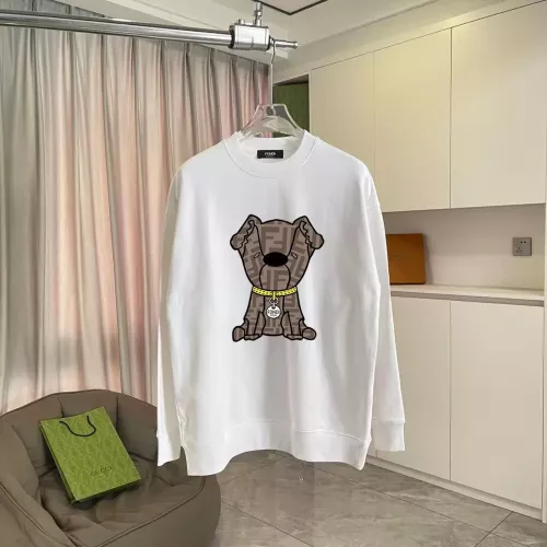 Wholesale Fendi Hoodies Long Sleeved For Unisex #1384270 $52.00 USD, Wholesale Quality Replica Fendi Hoodies