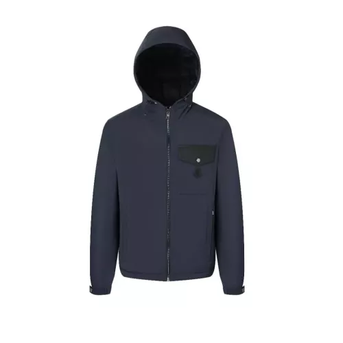 Wholesale Moncler Down Feather Coat Long Sleeved For Men #1384355 $215.00 USD, Wholesale Quality Replica Moncler Down Feather Coat