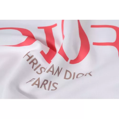 Replica Christian Dior Hoodies Long Sleeved For Unisex #1384374 $64.00 USD for Wholesale