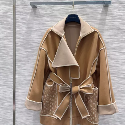 Replica Louis Vuitton LV Coats Long Sleeved For Women #1384394 $130.00 USD for Wholesale