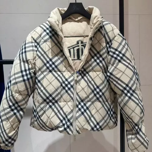 Wholesale Burberry Down Feather Coat Long Sleeved For Women #1384401 $180.00 USD, Wholesale Quality Replica Burberry Down Feather Coat