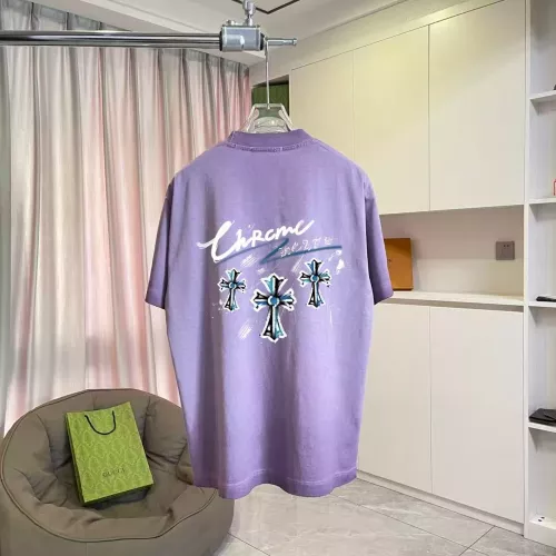 Wholesale Chrome Hearts T-Shirts Short Sleeved For Unisex #1384427 $45.00 USD, Wholesale Quality Replica Chrome Hearts T-Shirts