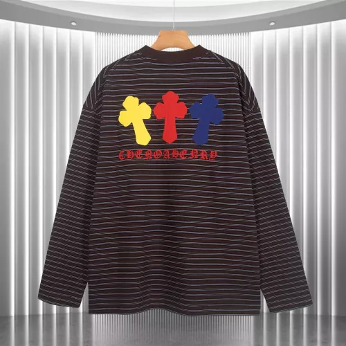 Replica Chrome Hearts T-Shirts Long Sleeved For Unisex #1384432 $64.00 USD for Wholesale