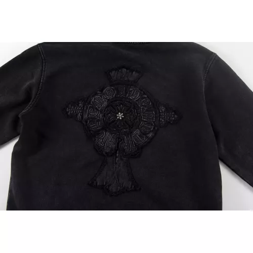 Replica Chrome Hearts Hoodies Long Sleeved For Unisex #1384437 $92.00 USD for Wholesale