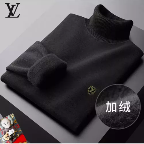 Wholesale Louis Vuitton LV Sweaters Long Sleeved For Men #1384476 $48.00 USD, Wholesale Quality Replica Louis Vuitton LV Sweaters