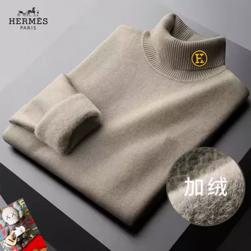Wholesale Hermes Sweaters Long Sleeved For Men #1384488 $48.00 USD, Wholesale Quality Replica Hermes Sweaters