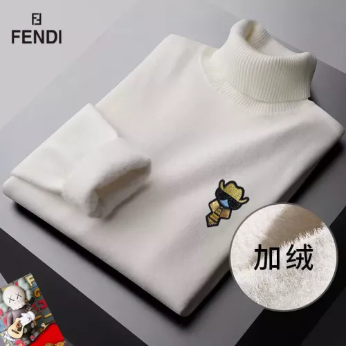 Wholesale Fendi Sweaters Long Sleeved For Men #1384497 $48.00 USD, Wholesale Quality Replica Fendi Sweaters