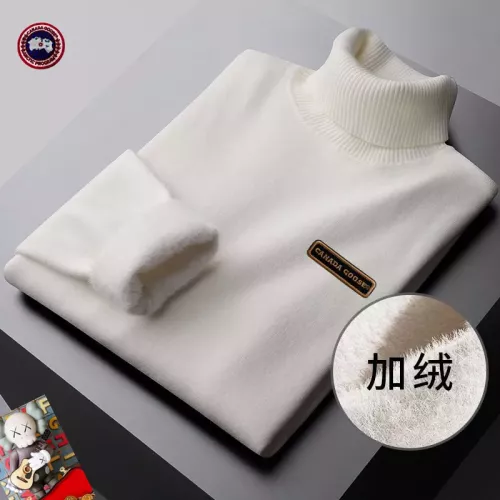 Wholesale Canada Goose Sweaters Long Sleeved For Men #1384504 $48.00 USD, Wholesale Quality Replica Canada Goose Sweaters