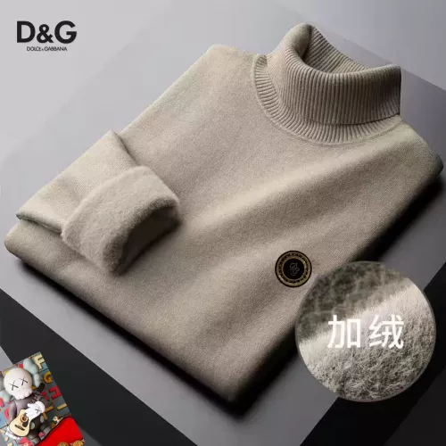 Wholesale Dolce &amp; Gabbana D&amp;G Sweaters Long Sleeved For Men #1384522 $48.00 USD, Wholesale Quality Replica Dolce &amp; Gabbana D&amp;G Sweaters
