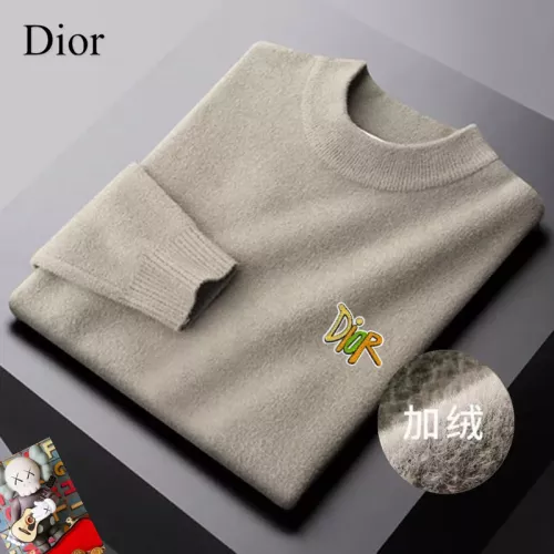 Wholesale Christian Dior Sweaters Long Sleeved For Men #1384534 $48.00 USD, Wholesale Quality Replica Christian Dior Sweaters