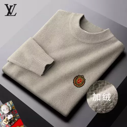 Wholesale Louis Vuitton LV Sweaters Long Sleeved For Men #1384543 $48.00 USD, Wholesale Quality Replica Louis Vuitton LV Sweaters