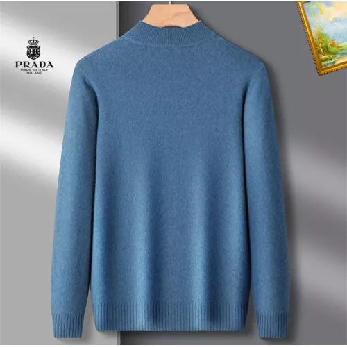 Replica Prada Sweaters Long Sleeved For Men #1384555 $42.00 USD for Wholesale