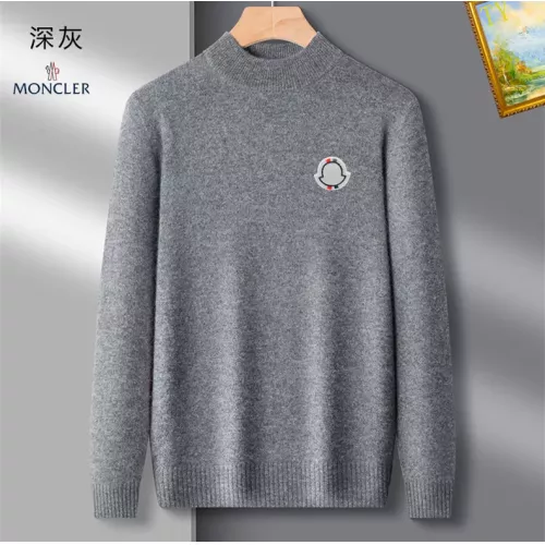 Wholesale Moncler Sweaters Long Sleeved For Men #1384572 $42.00 USD, Wholesale Quality Replica Moncler Sweaters