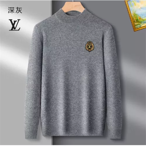 Wholesale Louis Vuitton LV Sweaters Long Sleeved For Men #1384614 $42.00 USD, Wholesale Quality Replica Louis Vuitton LV Sweaters