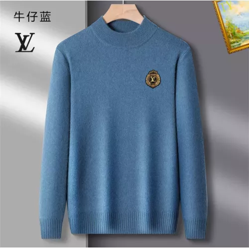 Wholesale Louis Vuitton LV Sweaters Long Sleeved For Men #1384617 $42.00 USD, Wholesale Quality Replica Louis Vuitton LV Sweaters
