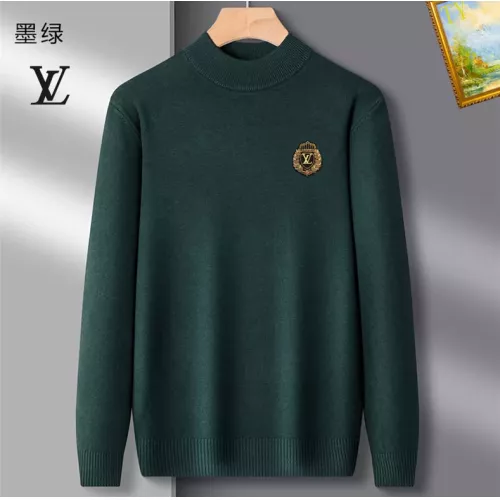 Wholesale Louis Vuitton LV Sweaters Long Sleeved For Men #1384619 $42.00 USD, Wholesale Quality Replica Louis Vuitton LV Sweaters