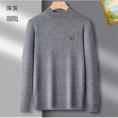 Wholesale Dsquared Sweaters Long Sleeved For Men #1384624 $42.00 USD, Wholesale Quality Replica Dsquared Sweaters