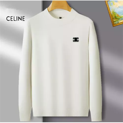 Wholesale Celine Sweaters Long Sleeved For Men #1384642 $42.00 USD, Wholesale Quality Replica Celine Sweaters