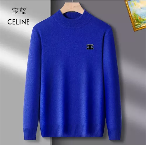 Wholesale Celine Sweaters Long Sleeved For Men #1384648 $42.00 USD, Wholesale Quality Replica Celine Sweaters
