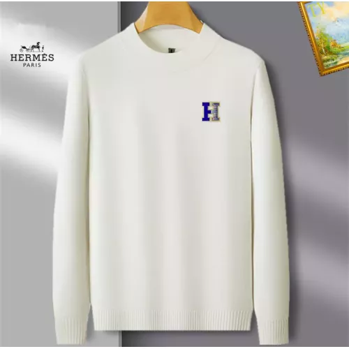 Wholesale Hermes Sweaters Long Sleeved For Men #1384652 $42.00 USD, Wholesale Quality Replica Hermes Sweaters