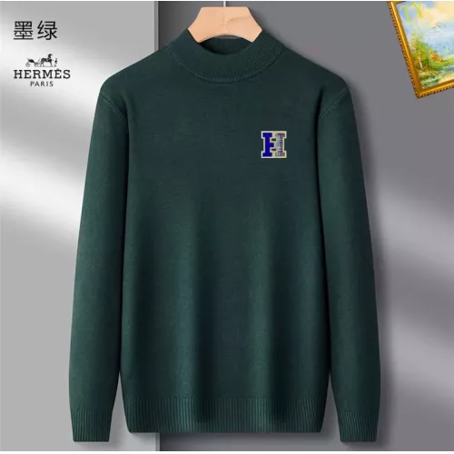 Wholesale Hermes Sweaters Long Sleeved For Men #1384659 $42.00 USD, Wholesale Quality Replica Hermes Sweaters