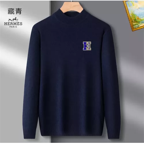 Wholesale Hermes Sweaters Long Sleeved For Men #1384660 $42.00 USD, Wholesale Quality Replica Hermes Sweaters