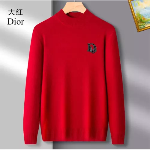 Wholesale Christian Dior Sweaters Long Sleeved For Men #1384695 $42.00 USD, Wholesale Quality Replica Christian Dior Sweaters