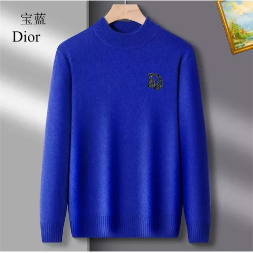Wholesale Christian Dior Sweaters Long Sleeved For Men #1384698 $42.00 USD, Wholesale Quality Replica Christian Dior Sweaters