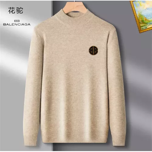 Wholesale Balenciaga Sweaters Long Sleeved For Men #1384703 $42.00 USD, Wholesale Quality Replica Balenciaga Sweaters