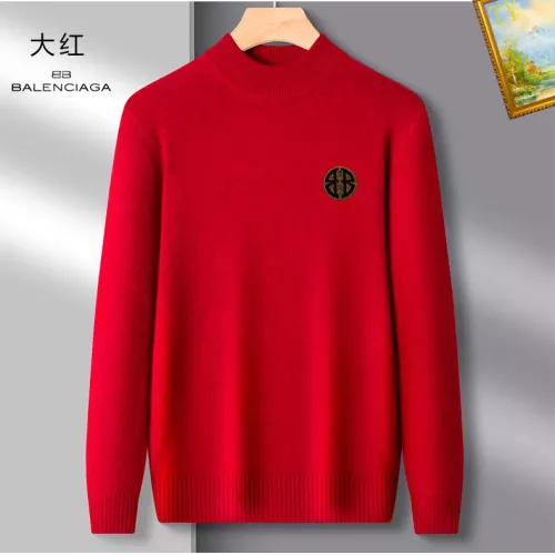Wholesale Balenciaga Sweaters Long Sleeved For Men #1384705 $42.00 USD, Wholesale Quality Replica Balenciaga Sweaters