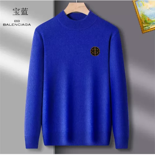 Wholesale Balenciaga Sweaters Long Sleeved For Men #1384708 $42.00 USD, Wholesale Quality Replica Balenciaga Sweaters