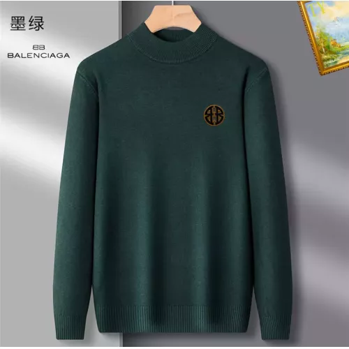 Wholesale Balenciaga Sweaters Long Sleeved For Men #1384709 $42.00 USD, Wholesale Quality Replica Balenciaga Sweaters