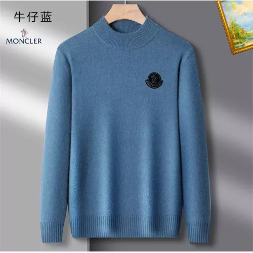 Wholesale Moncler Sweaters Long Sleeved For Men #1384737 $42.00 USD, Wholesale Quality Replica Moncler Sweaters