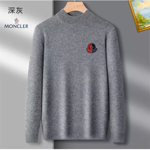 Wholesale Moncler Sweaters Long Sleeved For Men #1384744 $42.00 USD, Wholesale Quality Replica Moncler Sweaters